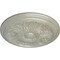Ekena Millwork Vienna Ceiling Medallion (Fits Canopies up to 3 1/4"), Hand-Painted Flash Copper, 16 7/8"OD x 5/8"P CM17VIFCS - alternate 2